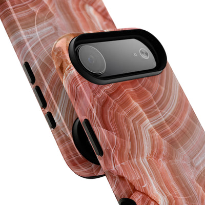 Blushing Rose Strata · Tough 2.0 Magnetic Phone Case for iPhone · Pink