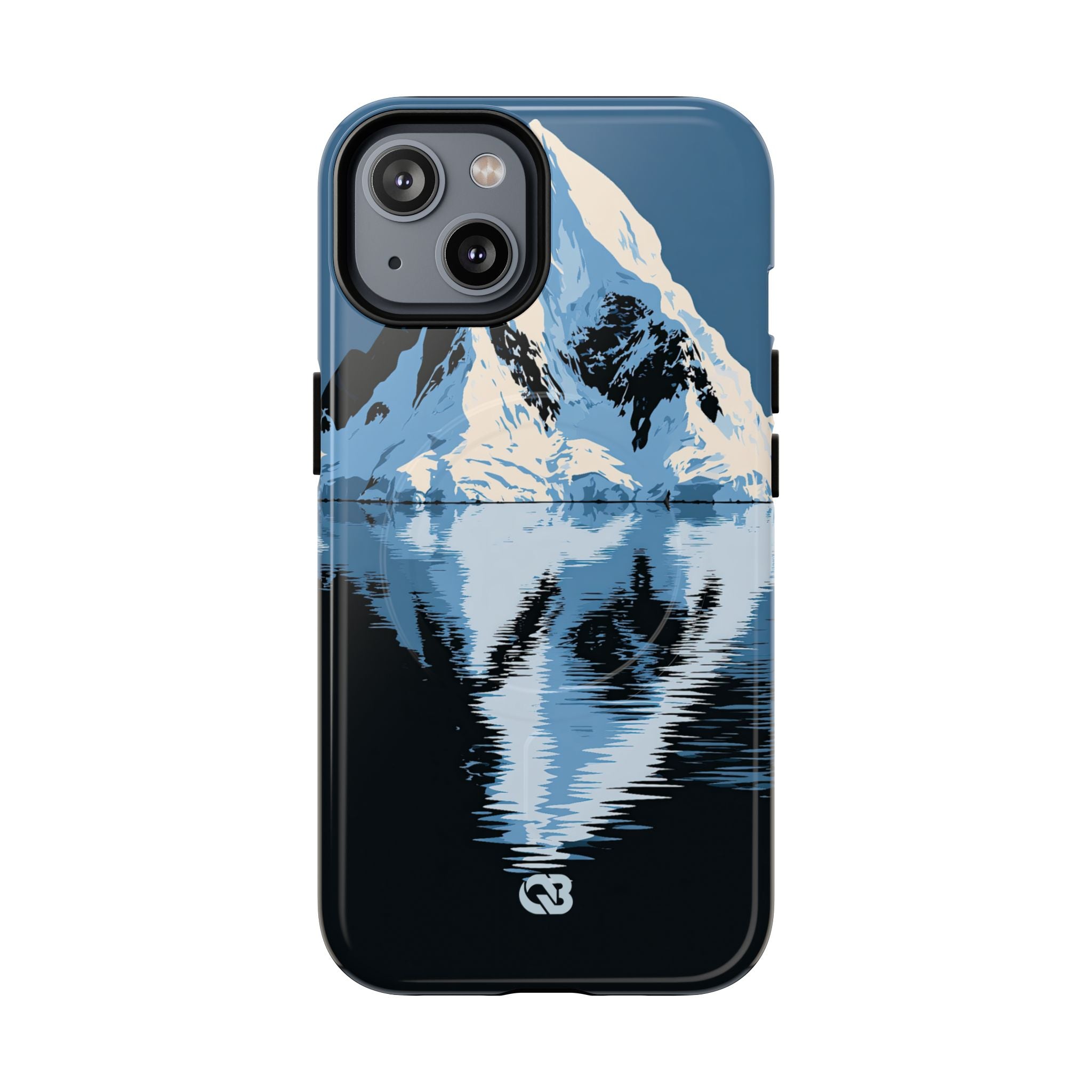 Blue Tough 2.0 Magsafe Phone Case for iPhone - Arctic Summit Mirror
