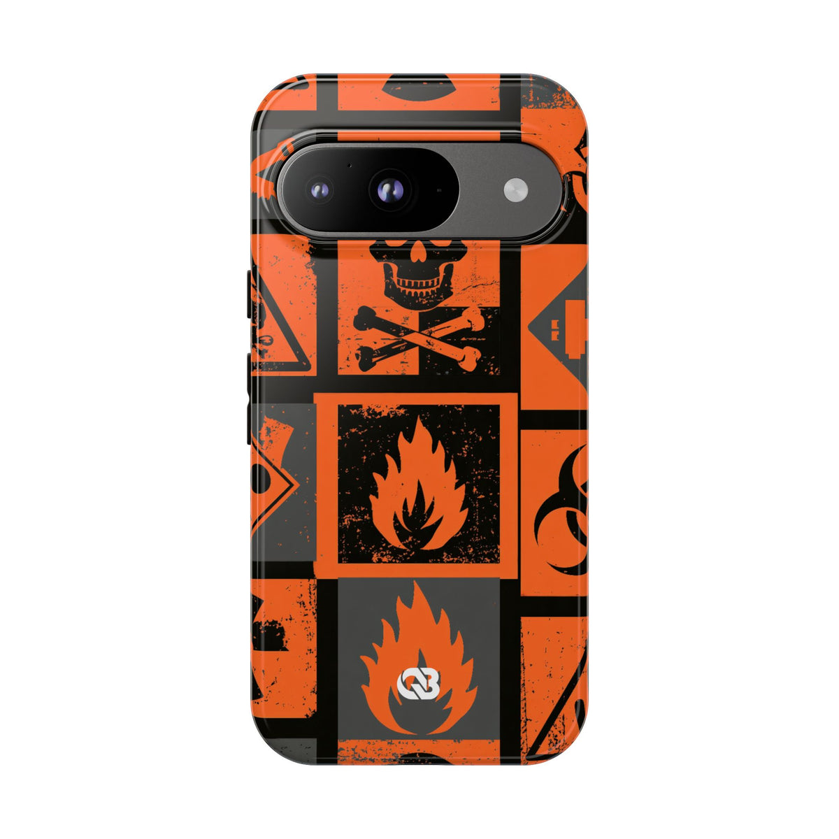 Urban Hazard · Tough Phone Case for Pixel ·  Orange