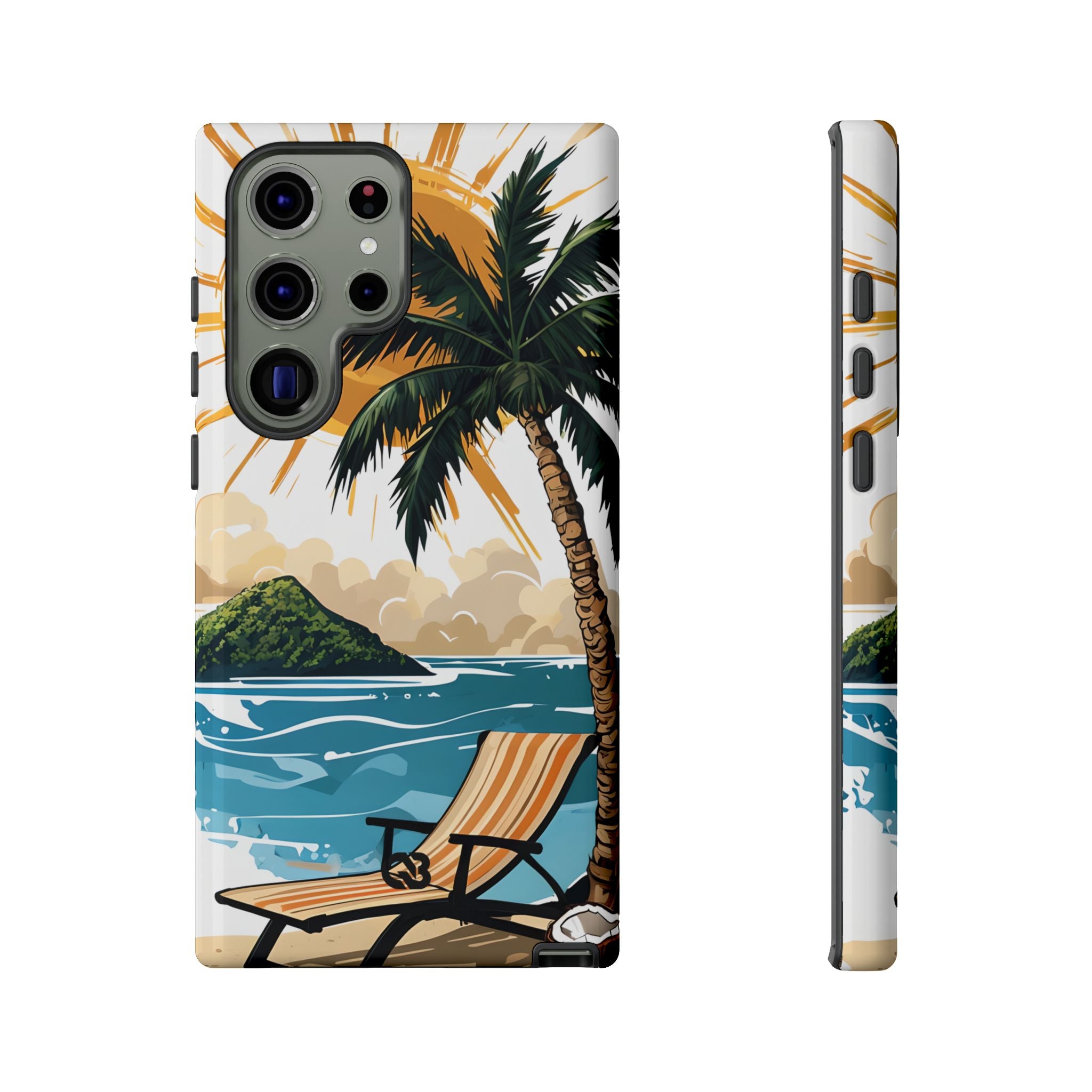 Radiant Coast Solitude · Tough Handyhülle für Samsung