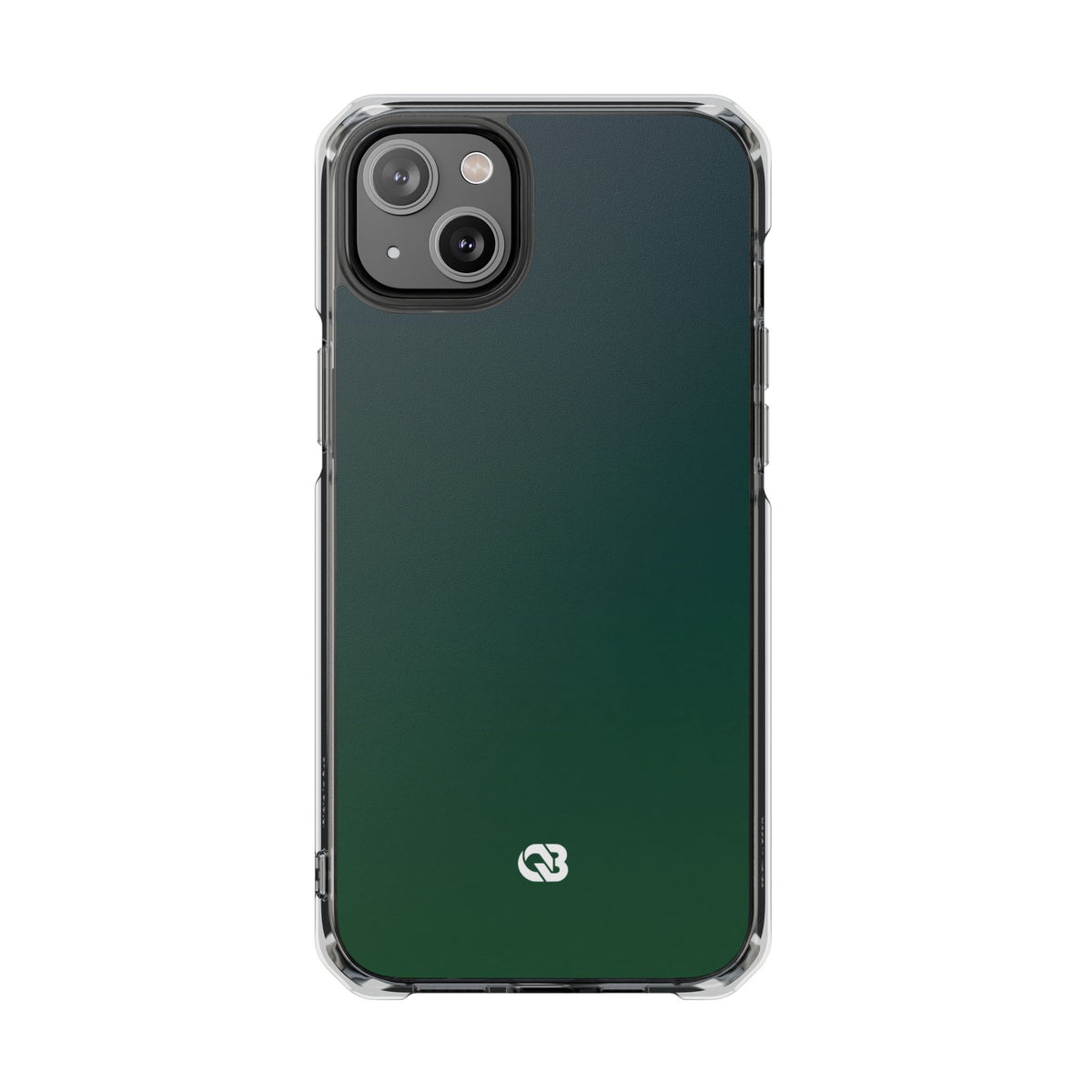 Deep Forest Nocturne · Clear Impact Magnetic Phone Case for iPhone · Green