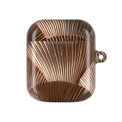 Rose Gilded Fan · Hard Case for AirPods & AirPods Pro · Gold