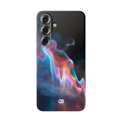 Neon Waveform · Lite Phone Case for Samsung · Black