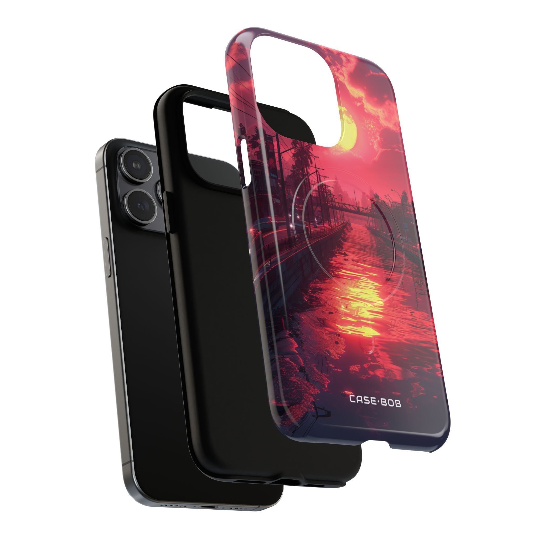 Leuchtendes Mondlicht iPhone 15 Pro Max Case - Tough+