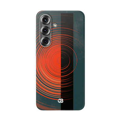 Teal Lite Phone Case for Samsung - Burnt Slate Radial