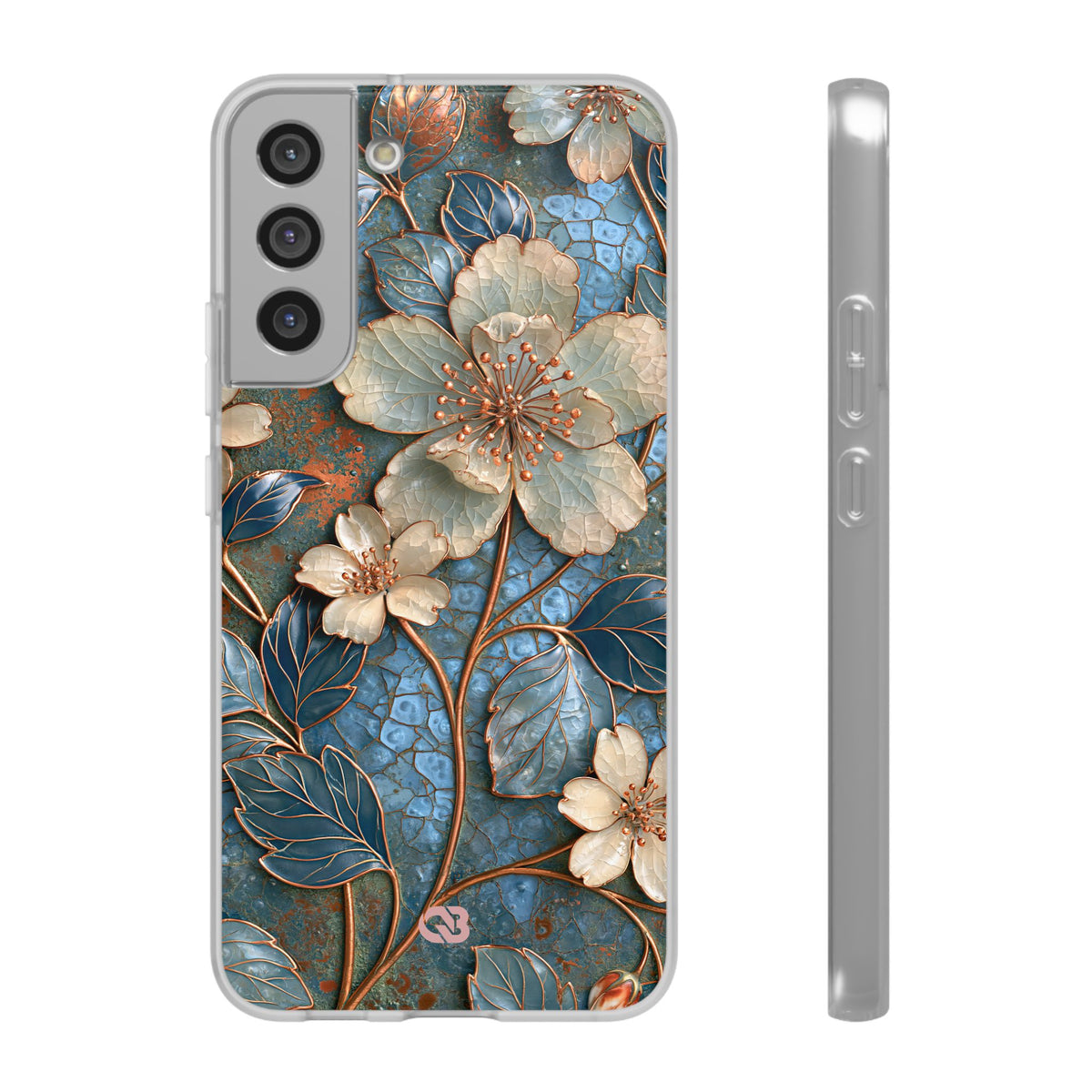 Gilded Blossom Reverie · Lite Phone Case for Samsung · Teal