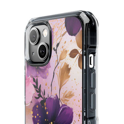 Gilded Violet Bloom · Impact Custodia per iPhone · Magsafe