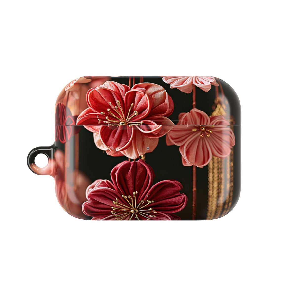 Silk Blossom Kanzashi · Hard Case for AirPods & AirPods Pro · Pink