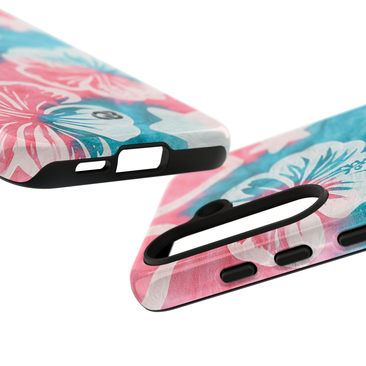 Tropical Hibiscus Bloom · Tough Phone Case for Samsung · Teal
