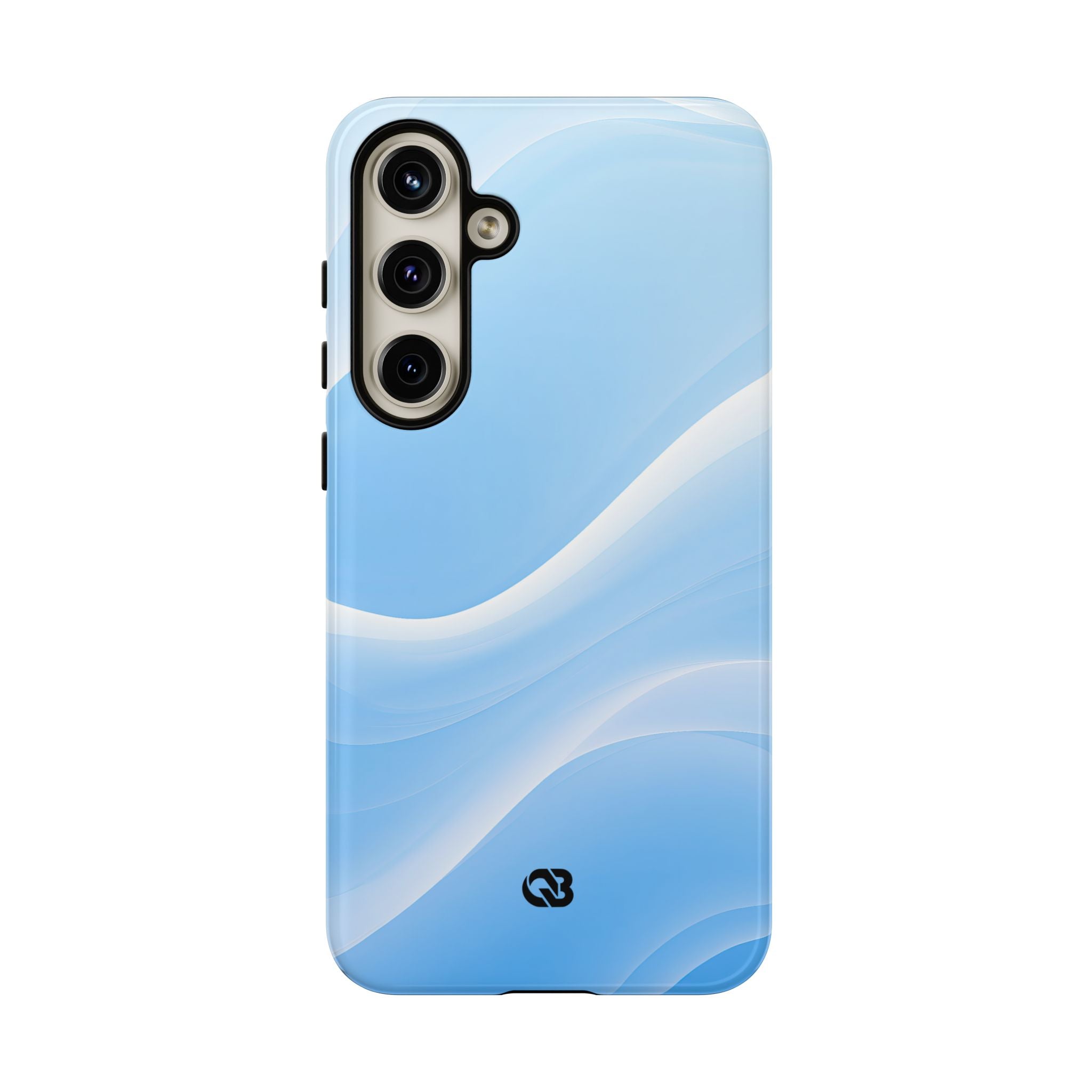 Blue Tough Phone Case for Samsung - Glacial Blue Silk