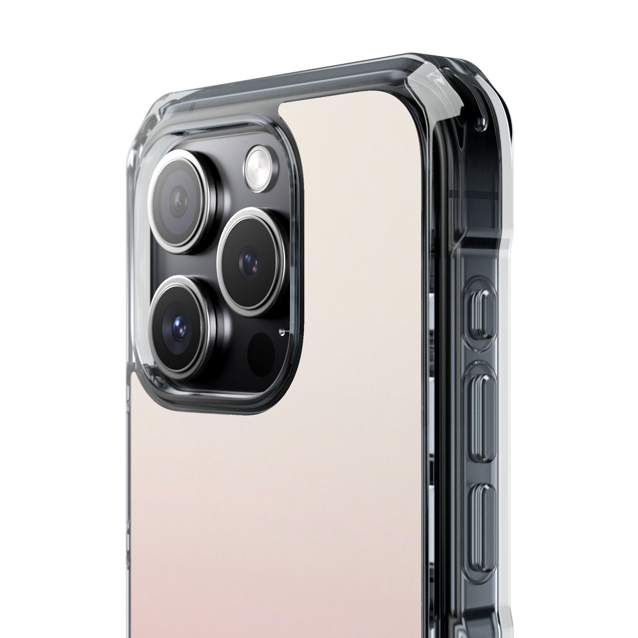 Pink Impact MagSafe Phone Case for iPhone - Frosted Blush Horizon