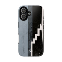 Grey Tough 2.0 Magsafe Phone Case for iPhone - Industrial Concrete Void