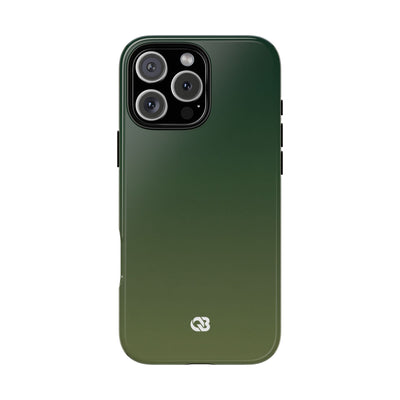 Evergreen Gradient · Tough Phone Case for iPhone · Green