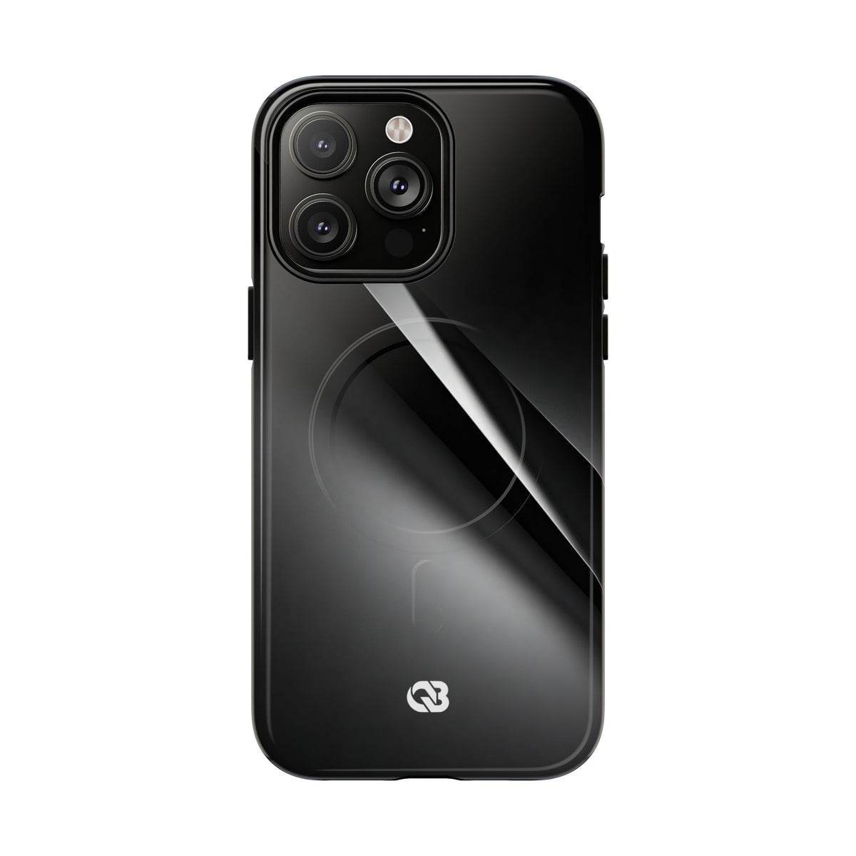 Obsidian Ridge · Tough 2.0 Magnetic Phone Case for iPhone · Black