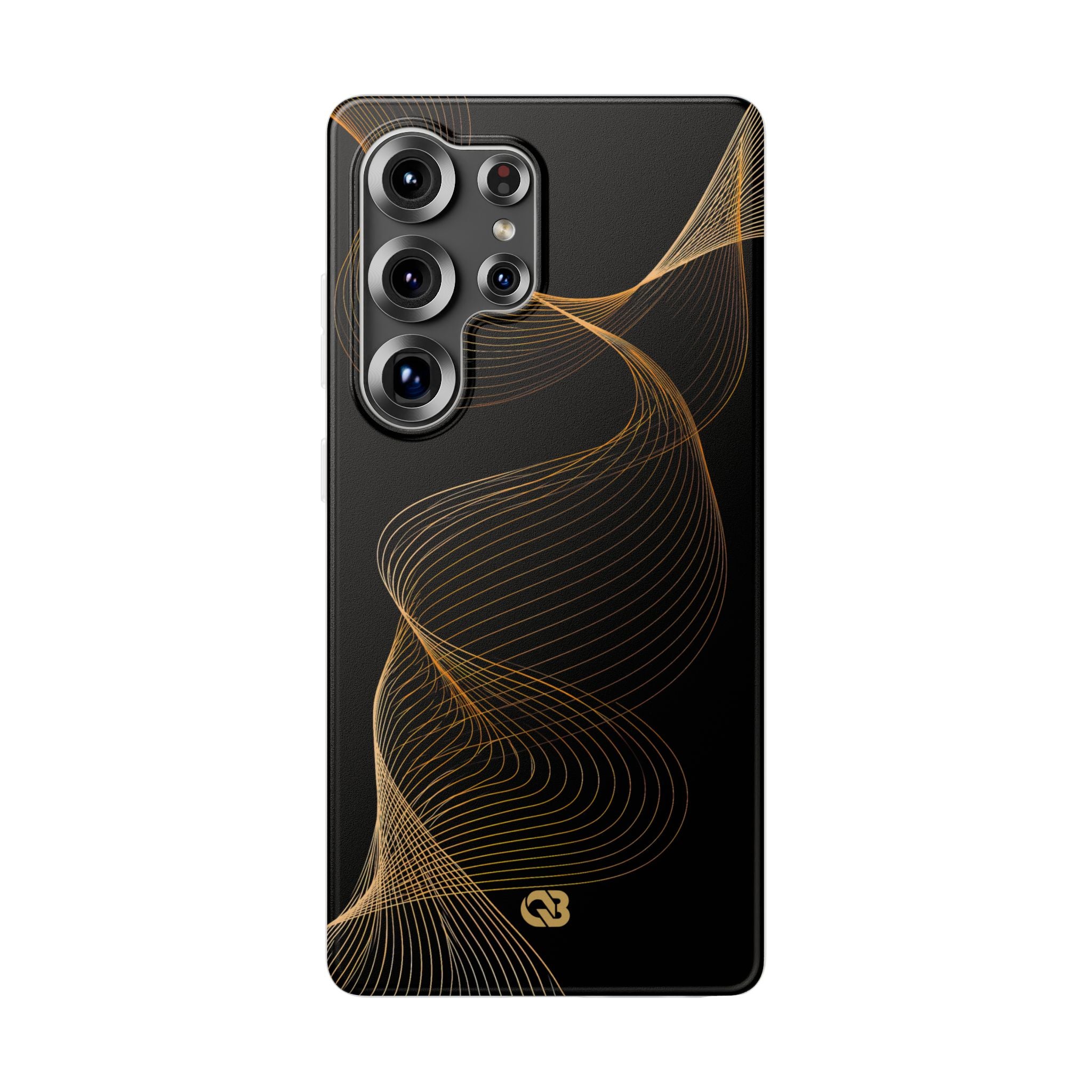 Gold Lite Phone Case for Samsung - Burnished Bronze Helix