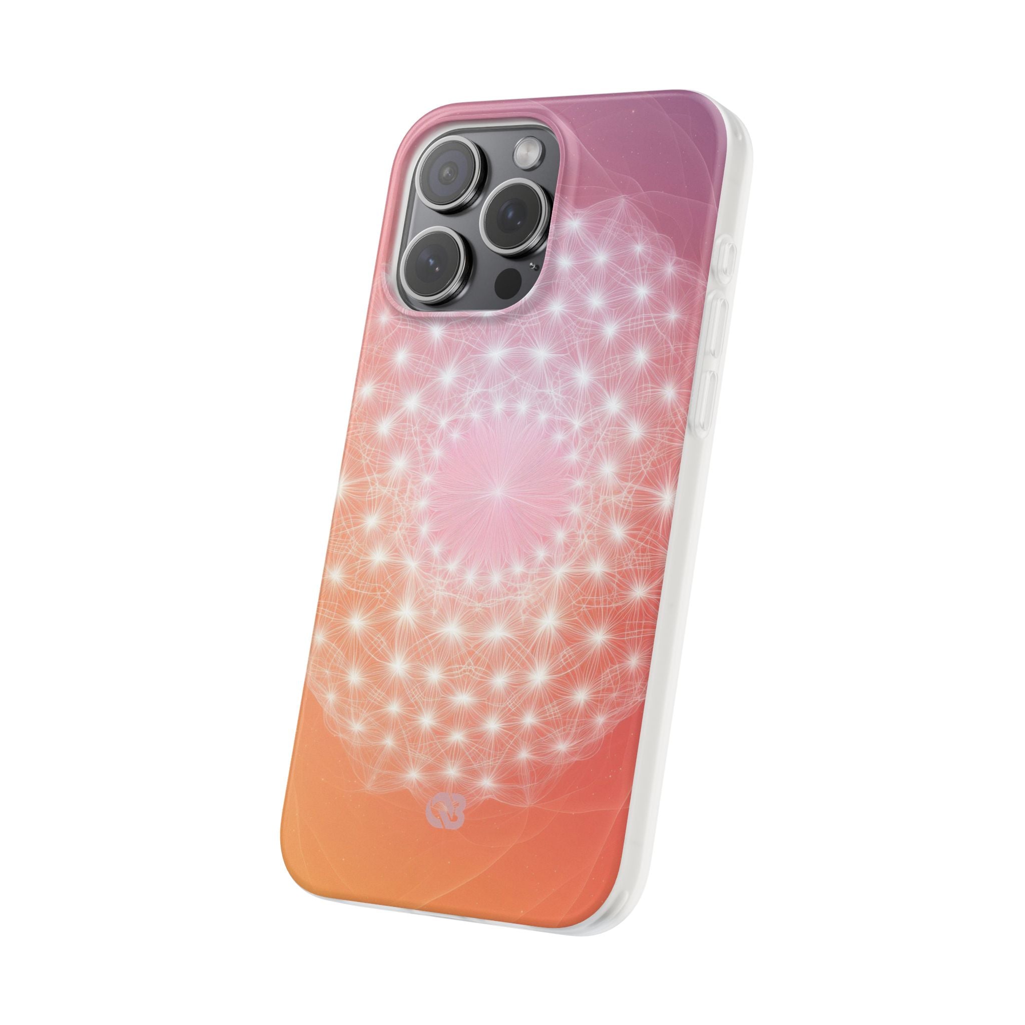 Radiant Stardust Mandala · Soft Phone Case for iPhone