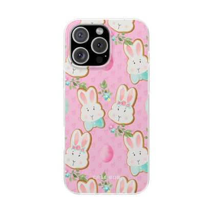 Bunny Blossom iPhone 16 Pro Max Case - Soft