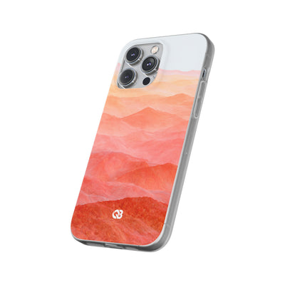 Alpenglow Ridge Vista · Lite Phone Case for iPhone ·  Orange