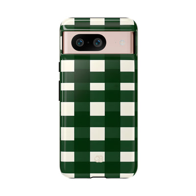Hunter Green Plaid · Tough Phone Case for Google Pixel