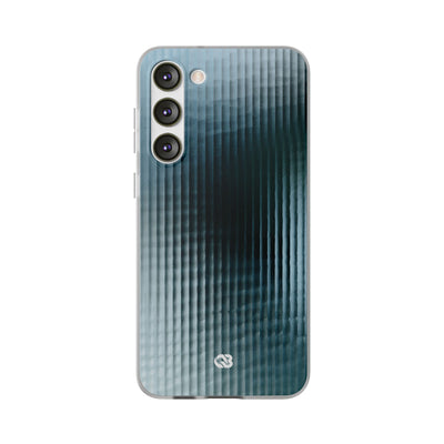 Blue Lite Phone Case for Samsung - Glacial Reeded Glass