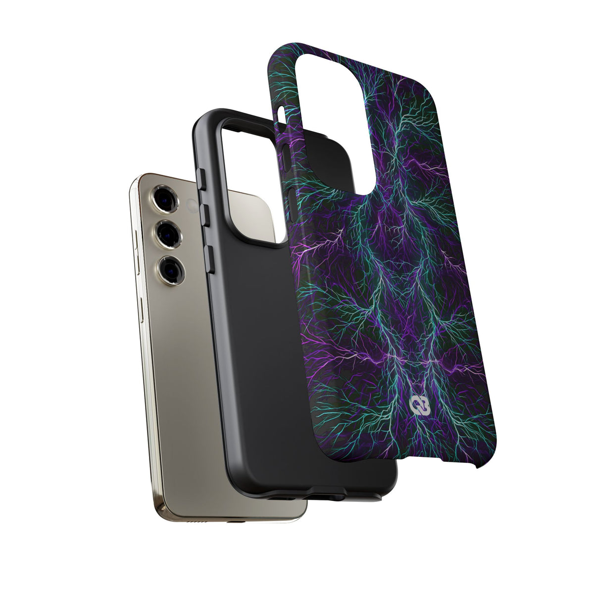 Electric Plasma Arbor · Tough Phone Case for Samsung · Purple