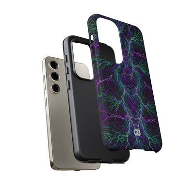 Electric Plasma Arbor · Tough Phone Case for Samsung · Purple