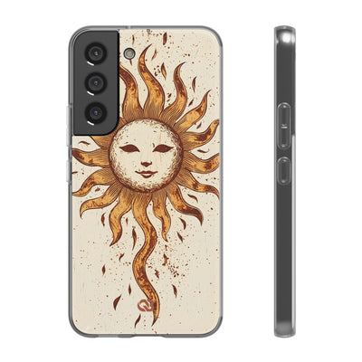 Masque solaire rustique · Coque de téléphone Soft pour Samsung