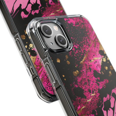 Magenta Liquid Gold · Impact Capa para iPhone · Magsafe