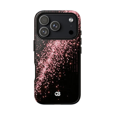 Rose Digital Cascade · Tough Phone Case for iPhone · Pink