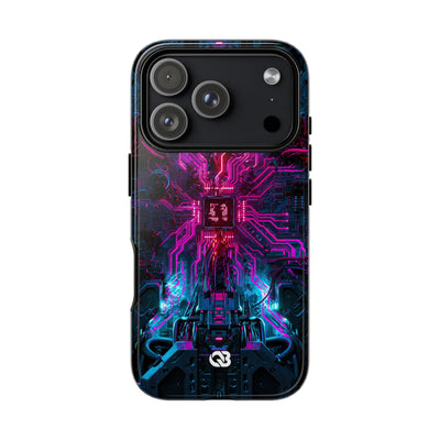 Neural Circuit Core · Tough Phone Case for iPhone · Black