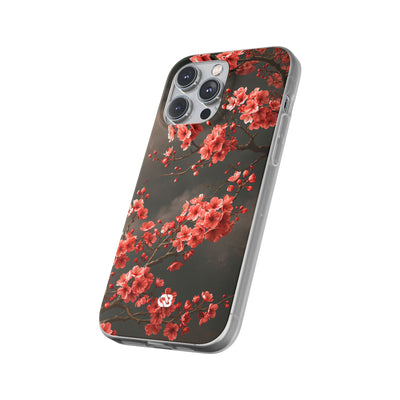 Dark Sakura Nocturne · Lite Phone Case for iPhone ·  Black
