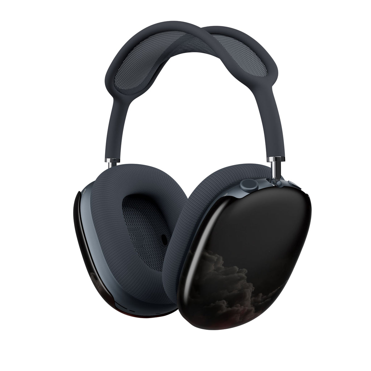 Crimson Fog Void · Hard Case for AirPods Max · Black