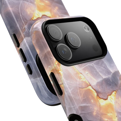 Crystal Veins iPhone 17 Pro Case - Tough+ - CASE•BOB