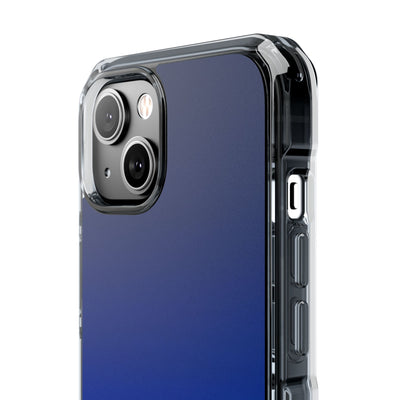 Blue Impact MagSafe Phone Case for iPhone - Cobalt Depth Shift