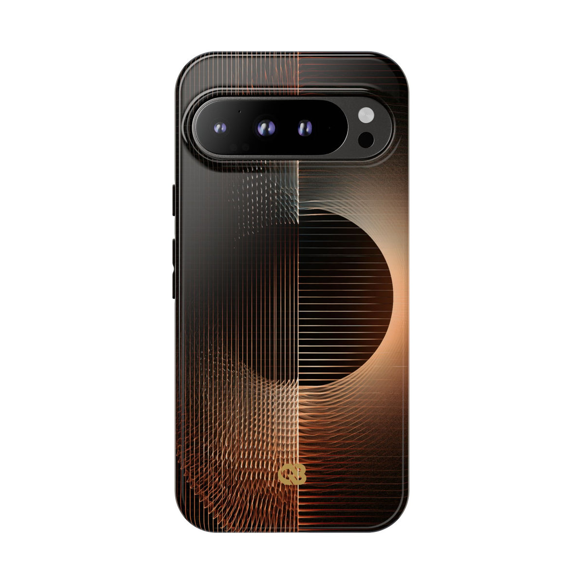Amber Meridian · Tough Phone Case for Pixel ·  Black