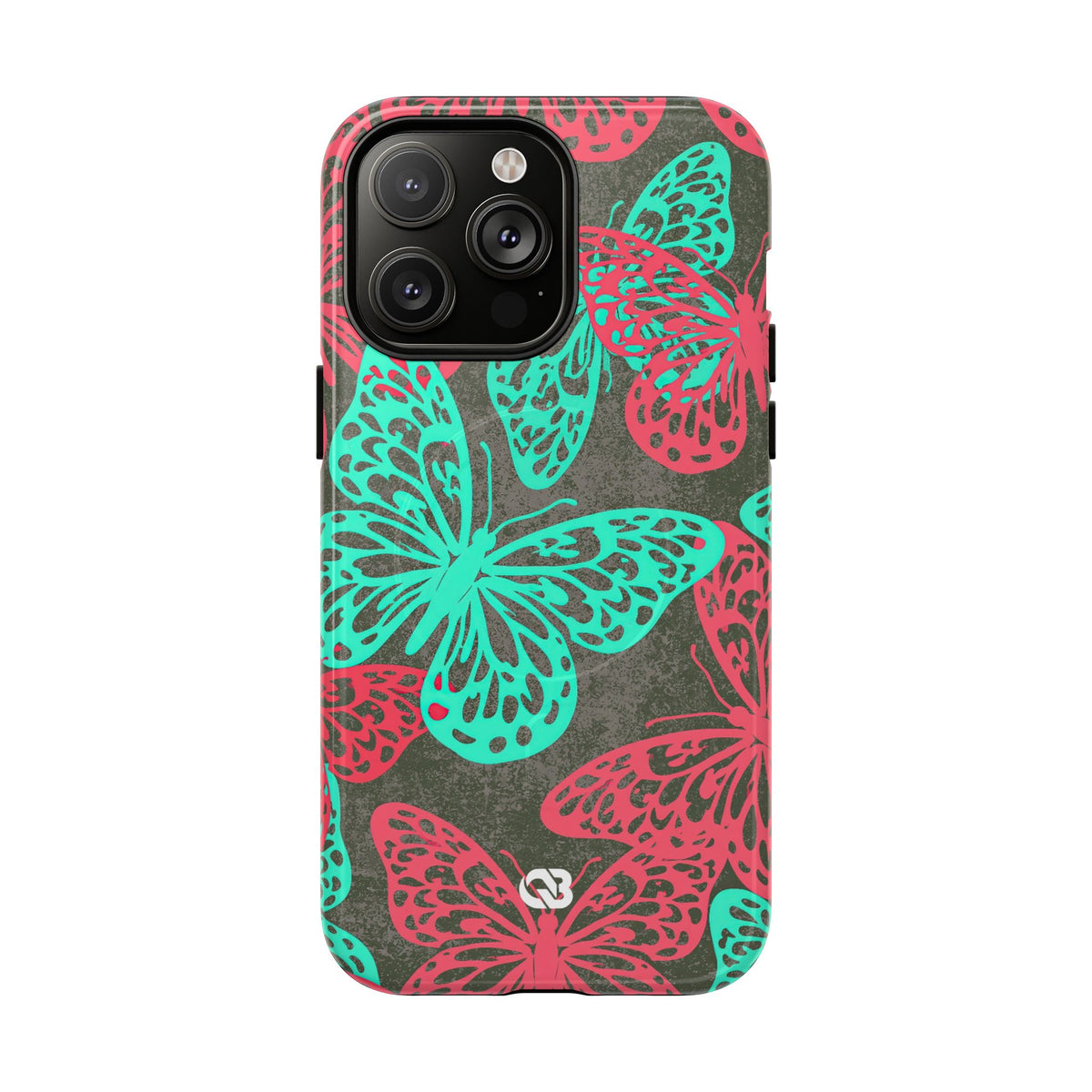 Electric Papillon · Tough 2.0 Magnetic Phone Case for iPhone · Pink