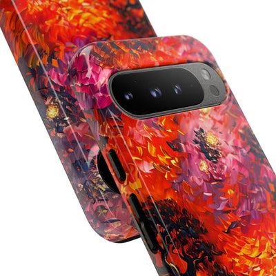 Molten Sky Tree · Tough Phone Case for Google Pixel