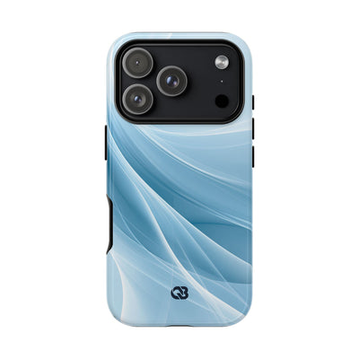Glacial Ridge Contours · Tough Phone Case for iPhone · Blue
