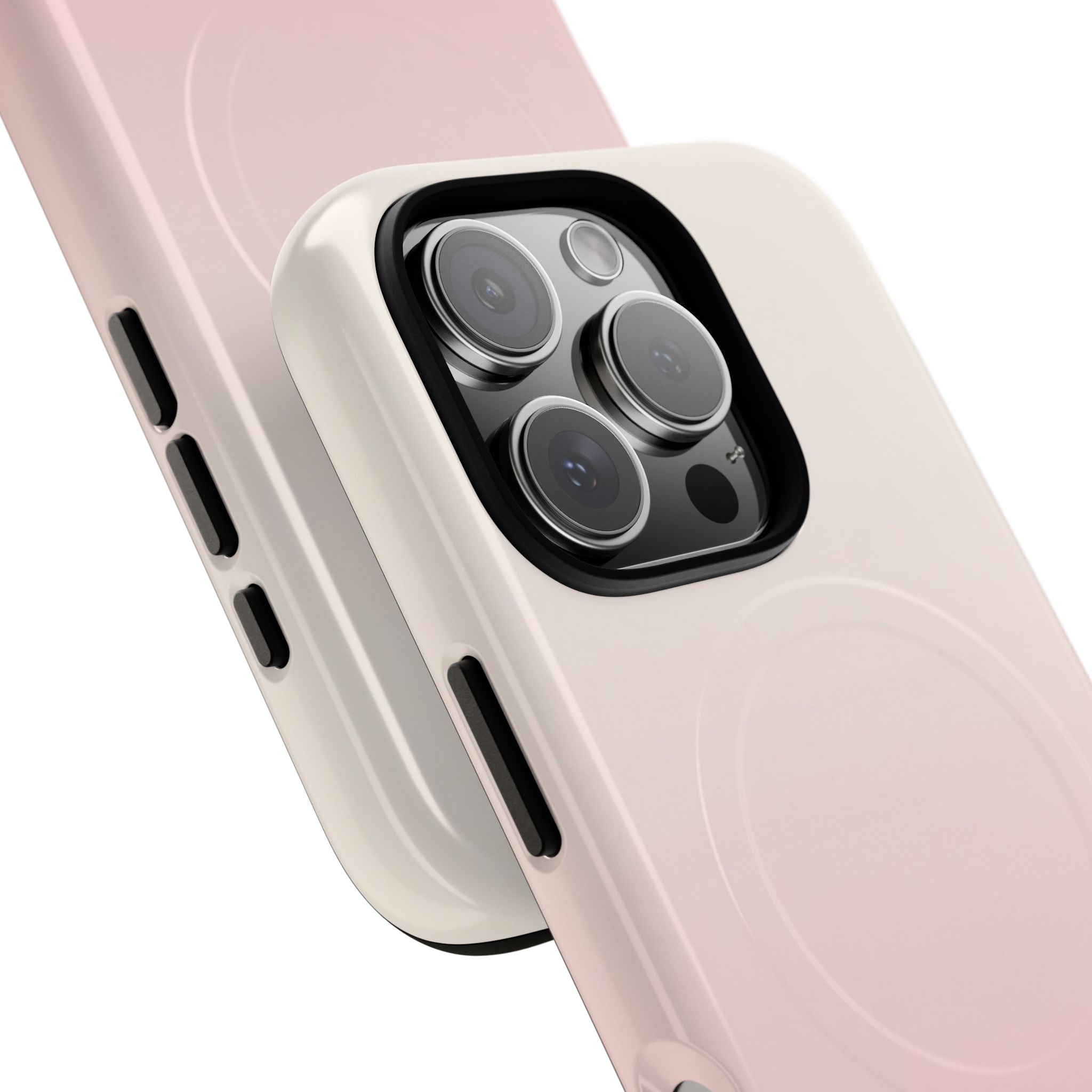 Pink Tough 2.0 Magsafe Phone Case for iPhone - Frosted Blush Horizon