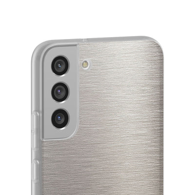 Grey Lite Phone Case for Samsung - Brushed Nickel Linen
