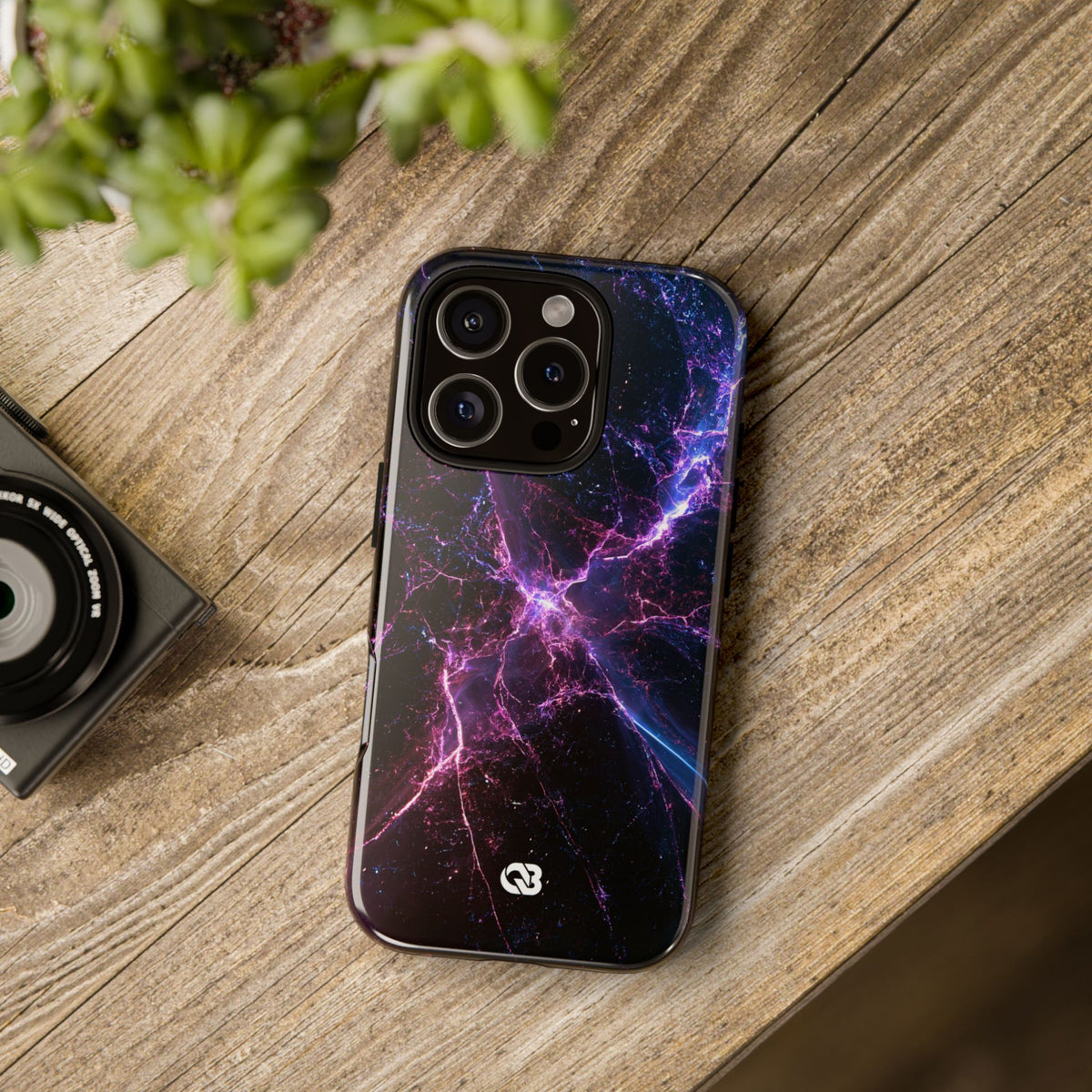 Neural Singularity · Tough Phone Case for iPhone · Black