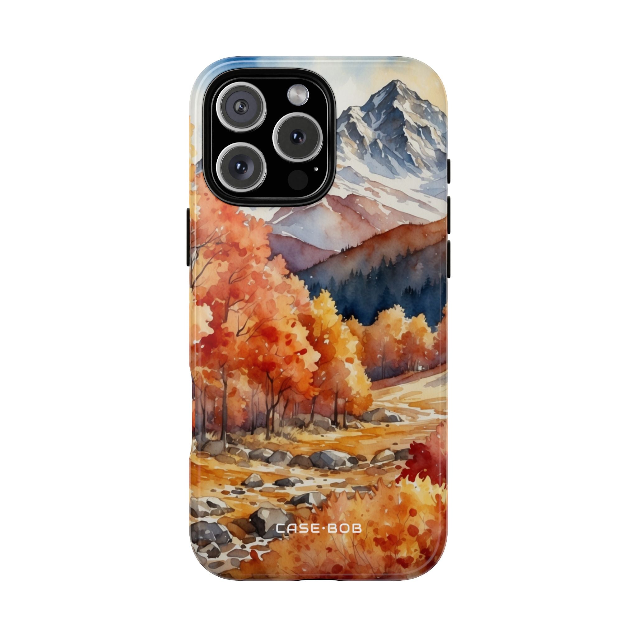 Snowcapped Radiance iPhone 16 Pro Max Case - Tough