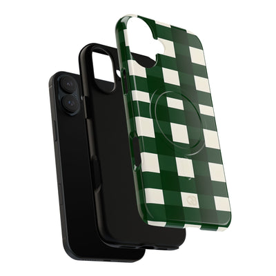 Hunter Green Plaid · Tough+ Phone Case for iPhone · Magsafe