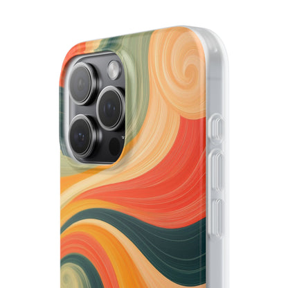 Swirling Ember iPhone 15 Pro Max Case - Soft