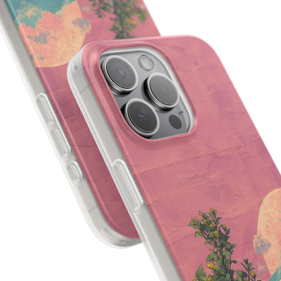 Lunar Pastel Bloom · Soft Phone Case for iPhone