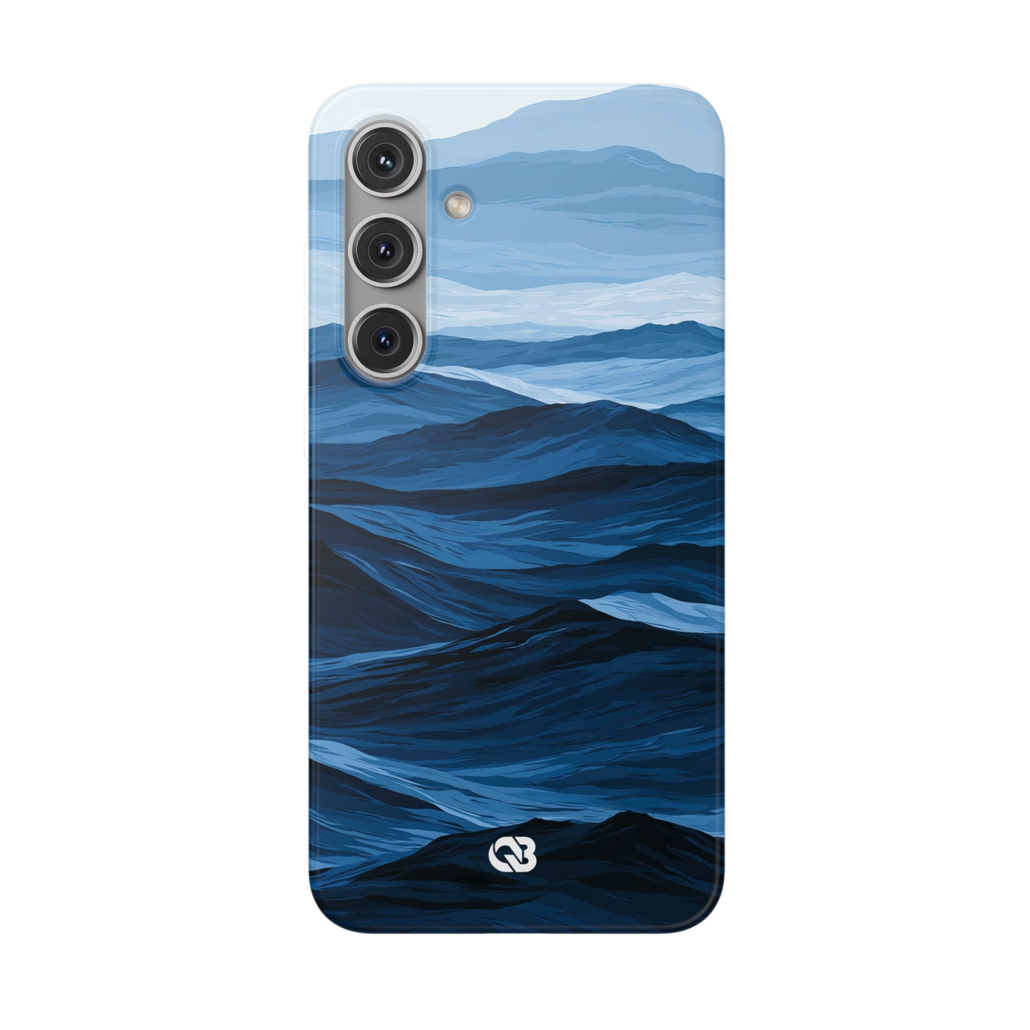 Blue Lite Phone Case for Samsung - Cobalt Ridge Tides
