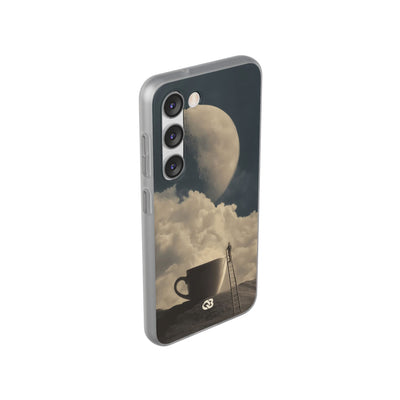 Midnight Brew Moon · Soft Phone Case for Samsung