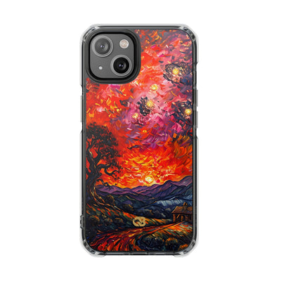 Molten Sky Tree · Impact Phone Case for iPhone · Magsafe