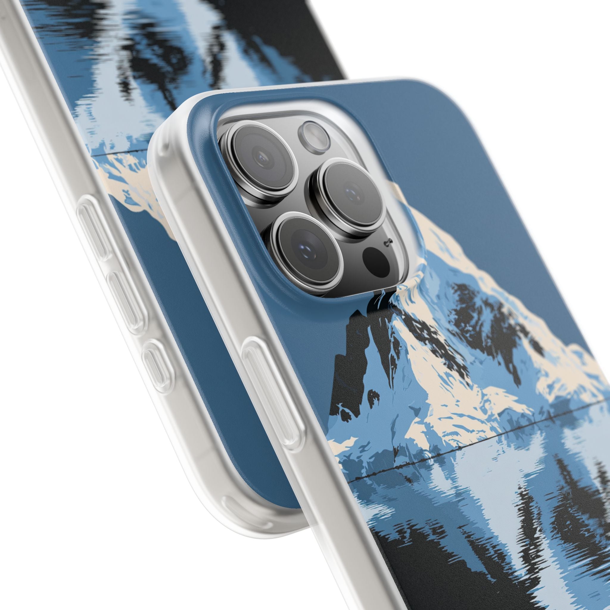 Blue Lite Phone Case for iPhone - Arctic Summit Mirror