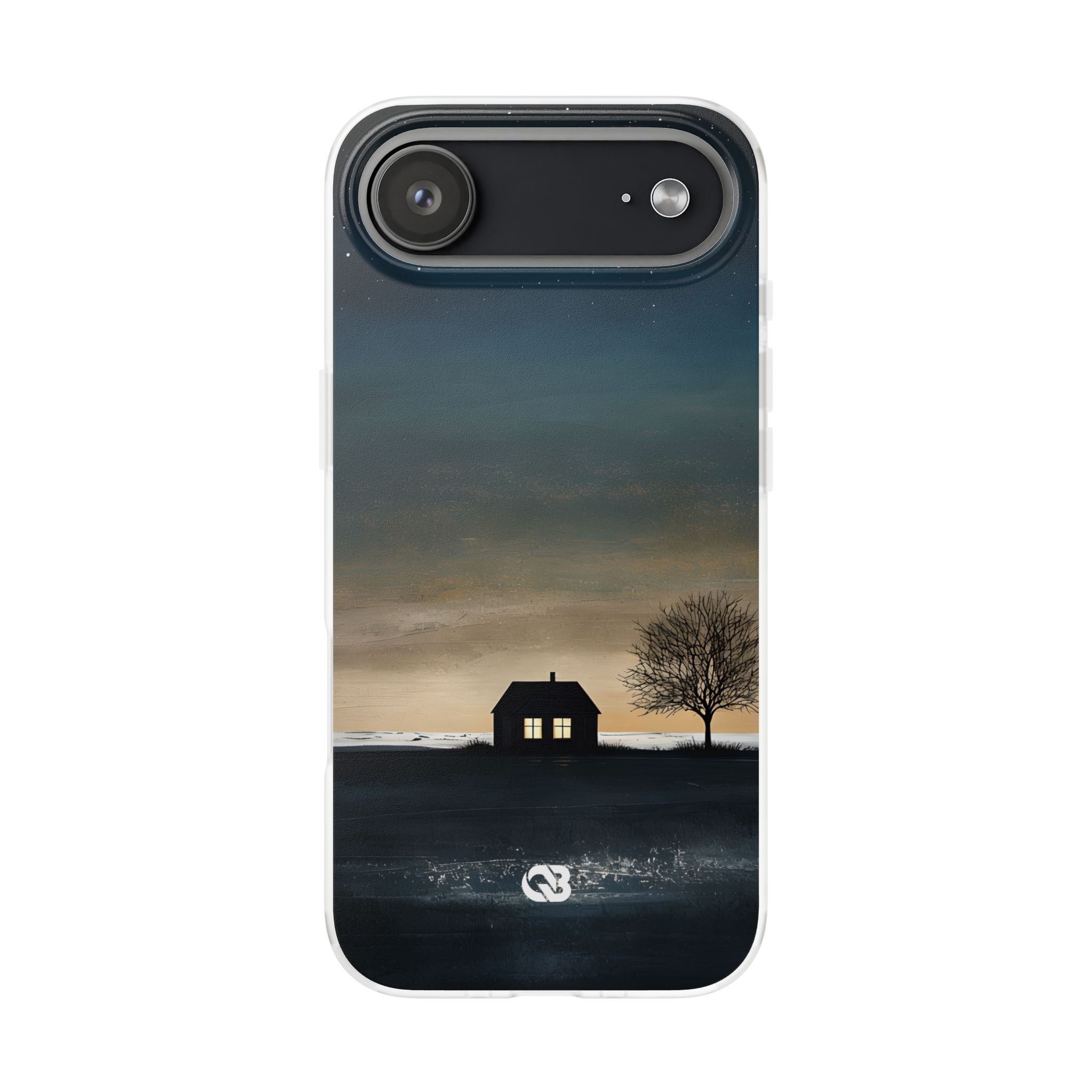Midnight Cabin Glow · Soft Phone Case for iPhone